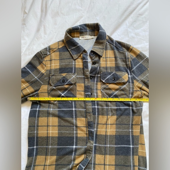 Millibon Oversized Plaid Flannel Shirt size S - Picture 4 of 7